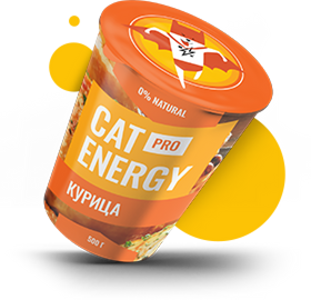 Изображение баночки с кошачьим питанием Cat Energy